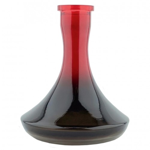 Daly hookah flask (Black ruby (with side)