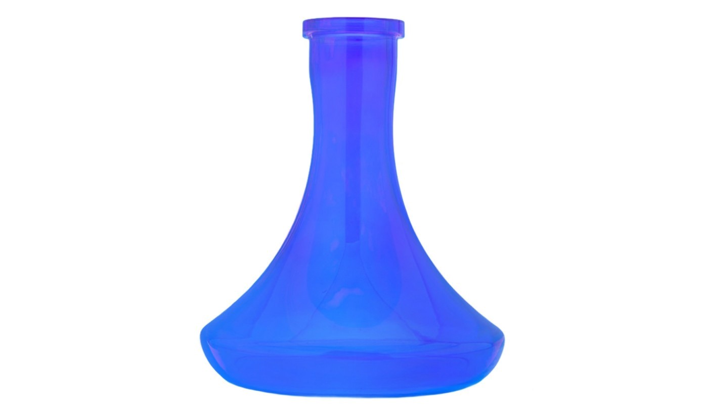 Daly hookah flask (Purple-blue (with side)