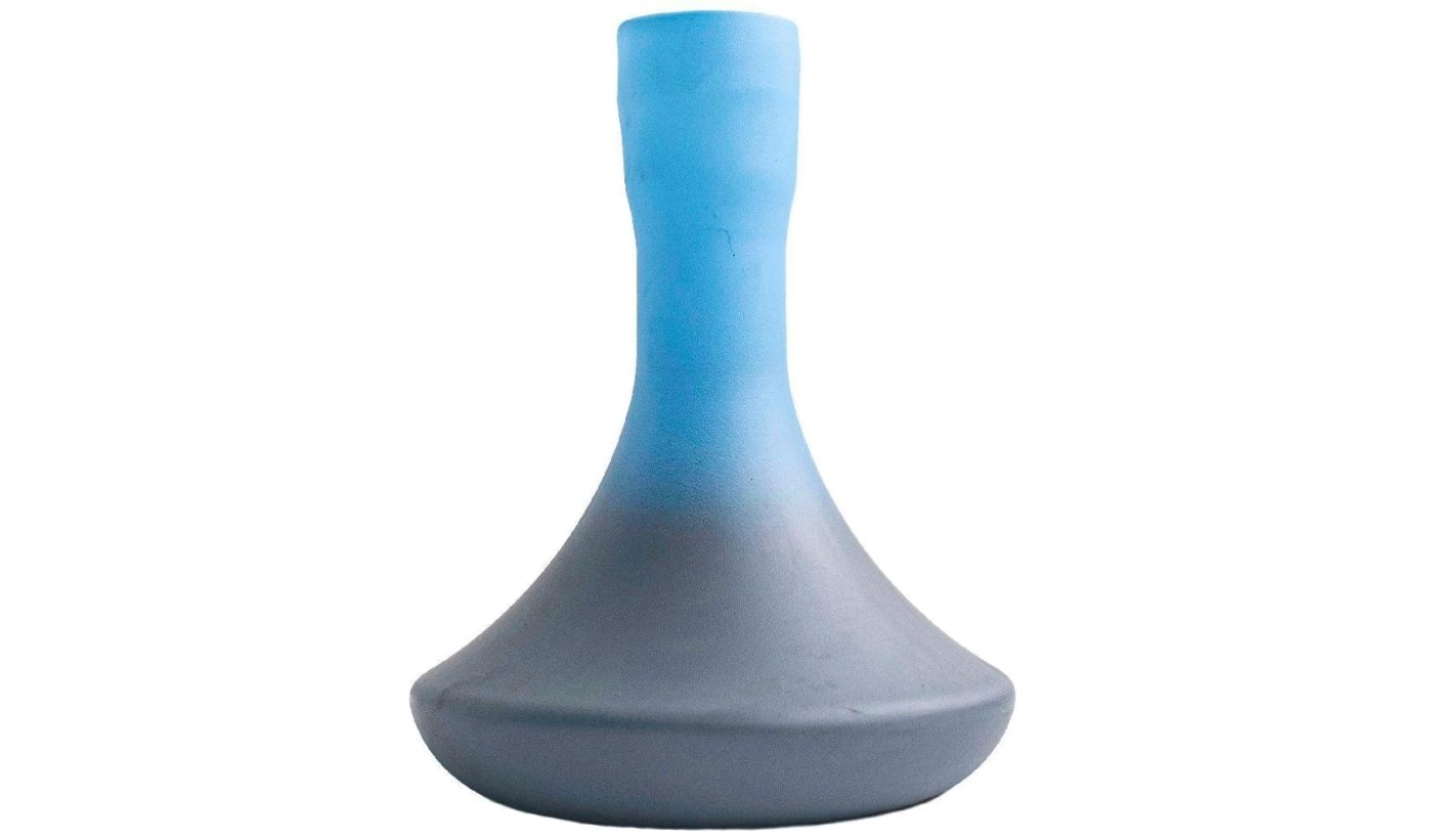 Daly hookah flask (Blue smoky. Matte)