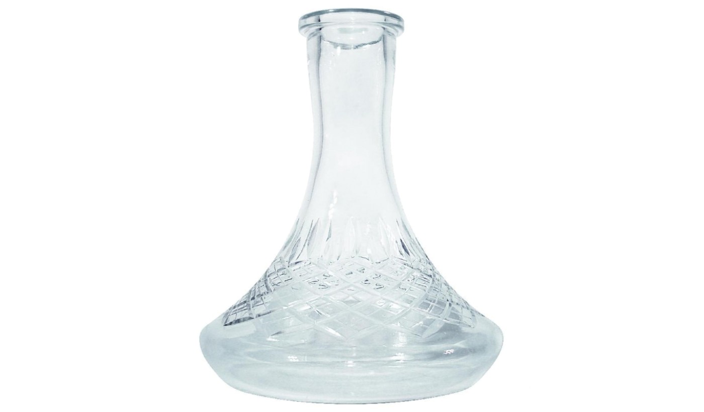 Daly hookah flask (Crystal (with side)