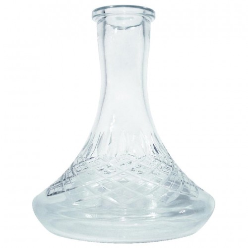 Daly hookah flask (Crystal (with side)