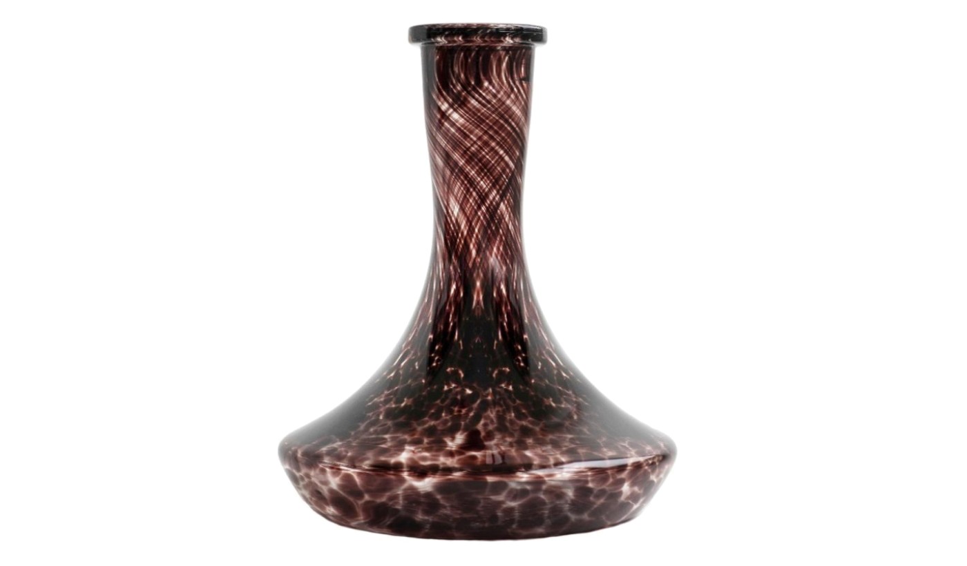 Daly hookah flask (Manganese crumb (with side)