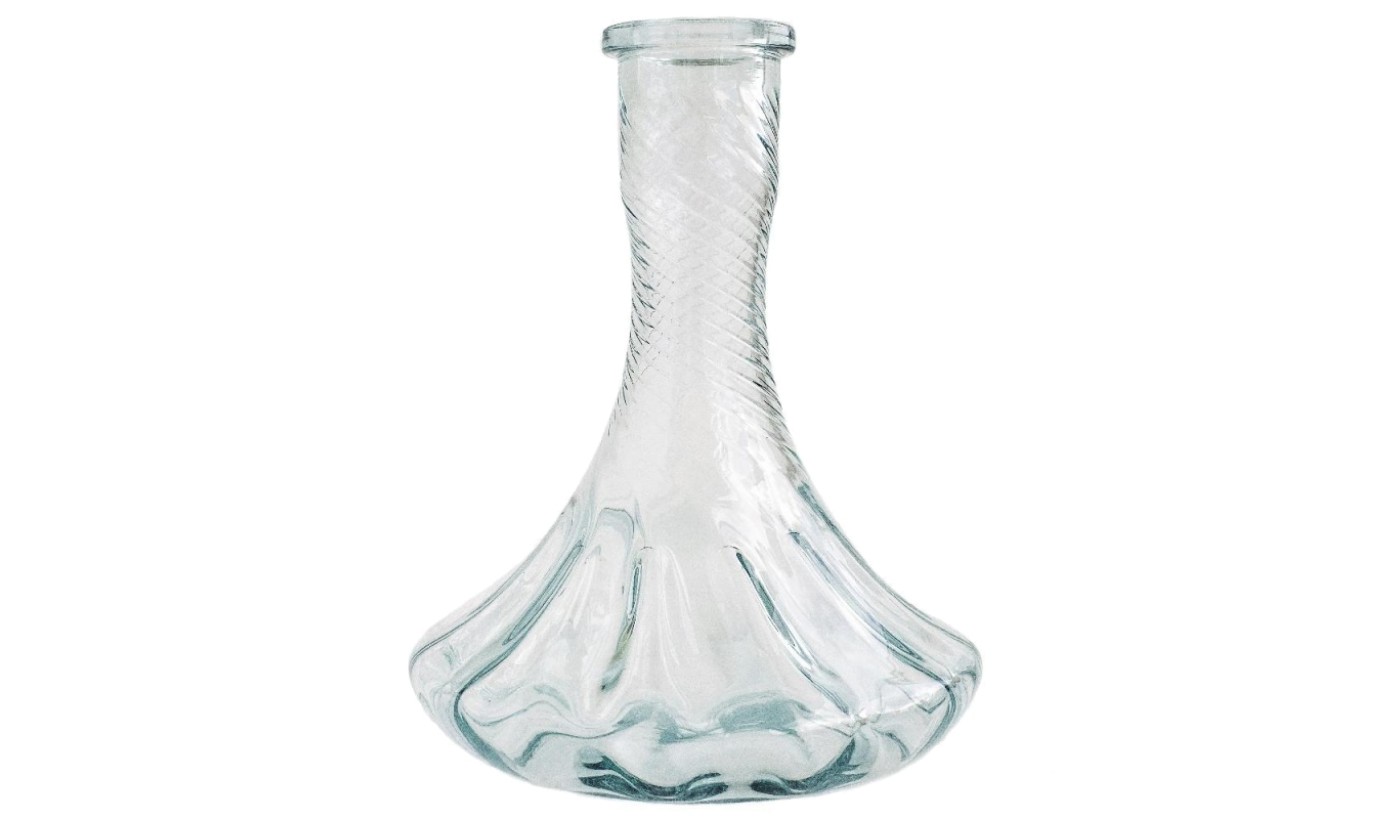 Daly hookah flask (Fluted (with side)