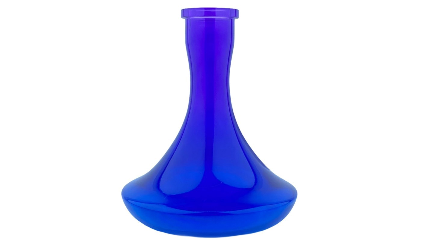 Daly hookah flask (Blue violet (with side)