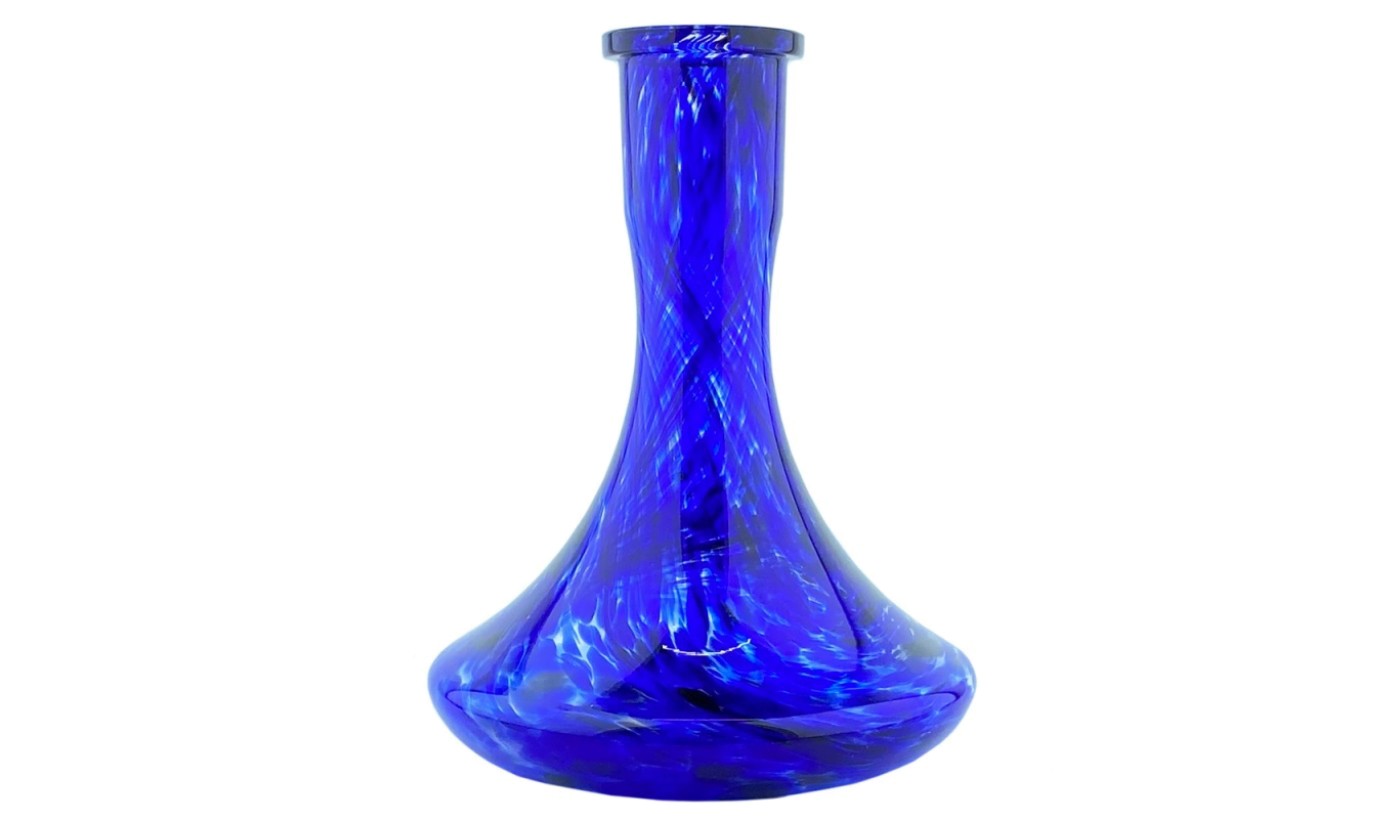 Daly hookah flask (Blue crumb (with side)