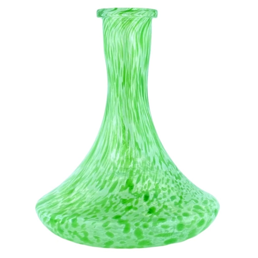 Колба для кальяна Daly (Бело-зелёная (с бортом)