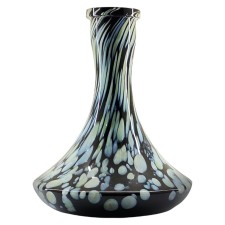 Колба для кальяна Daly (Черно-желтая крошка (с бортом)