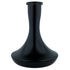 Колба для кальяна Daly (Фул Черная. Матовая (с бортом)