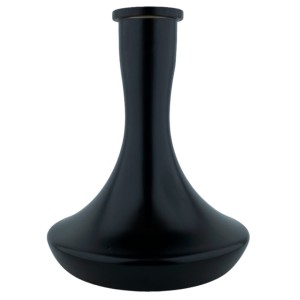 Колба для кальяна Daly (Фул Черная. Матовая (с бортом)