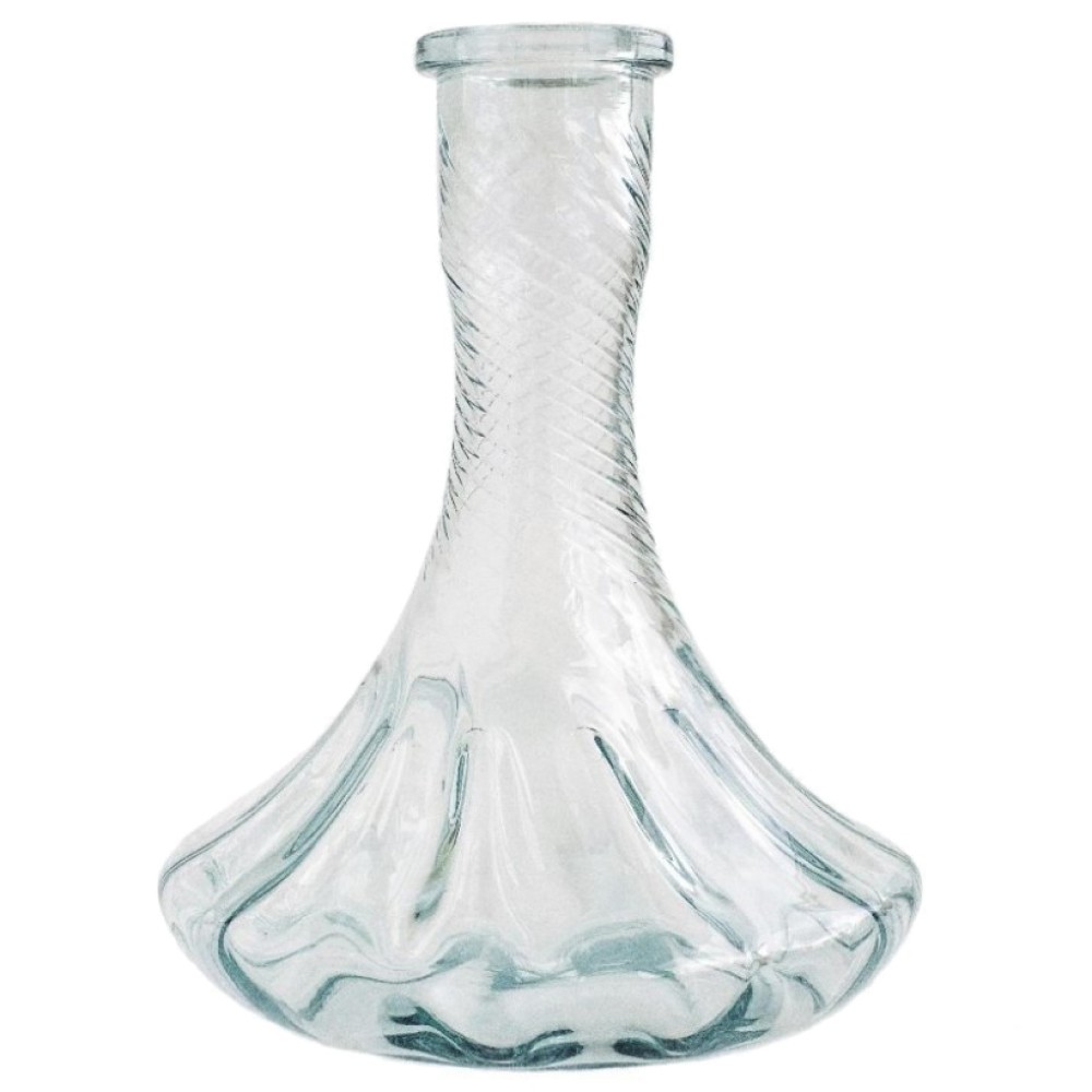 Колба для кальяна Daly (Рифленая (с бортом)