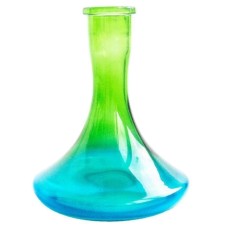 Колба для кальяна Daly (Салатово-синяя (с бортом)