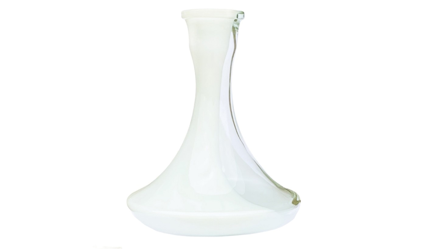 Daly hookah flask (Transparent \ Milk (with side)