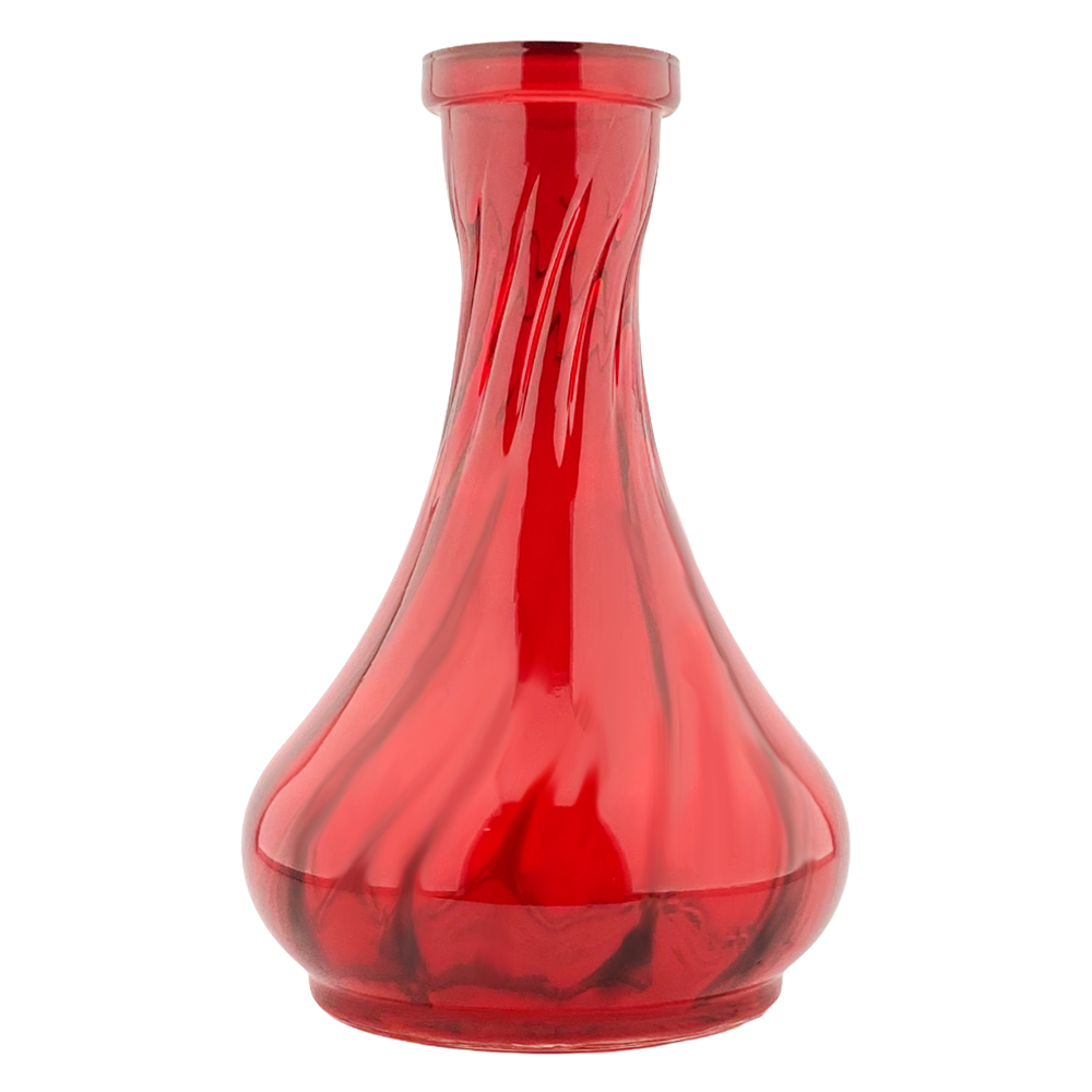 Колба для кальяна HookaWell Drop (Рубин рифленая)