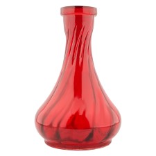 Колба для кальяна HookaWell Drop (Рубин рифленая)