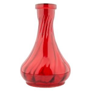 Колба для кальяна HookaWell Drop (Рубин рифленая)