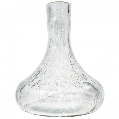 NJN Hookah RT Shisha Flasche (Transparent mit Blasen)