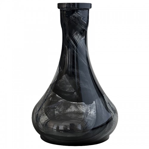 Shisha Flasche Vessel Drop (Schwarz Alabaster)