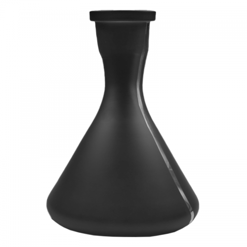 Flacon pour narguilé Vessel Cone (noir mat)
