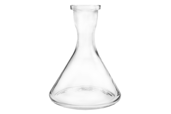 Vessel Cone Hookah Flask (Transparent)