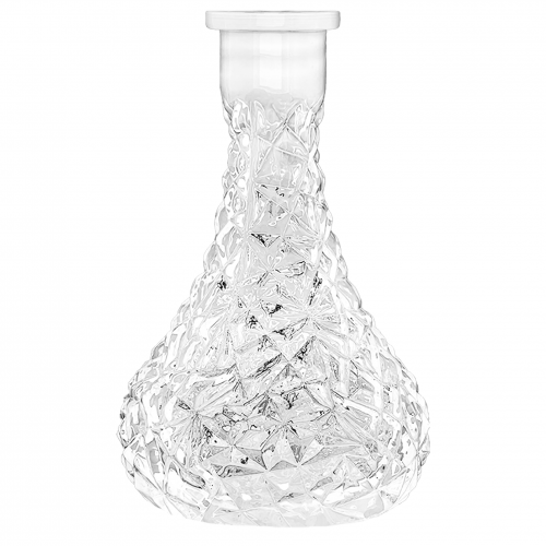 Vessel Crystal Drop Hookah Flask (Transparent)