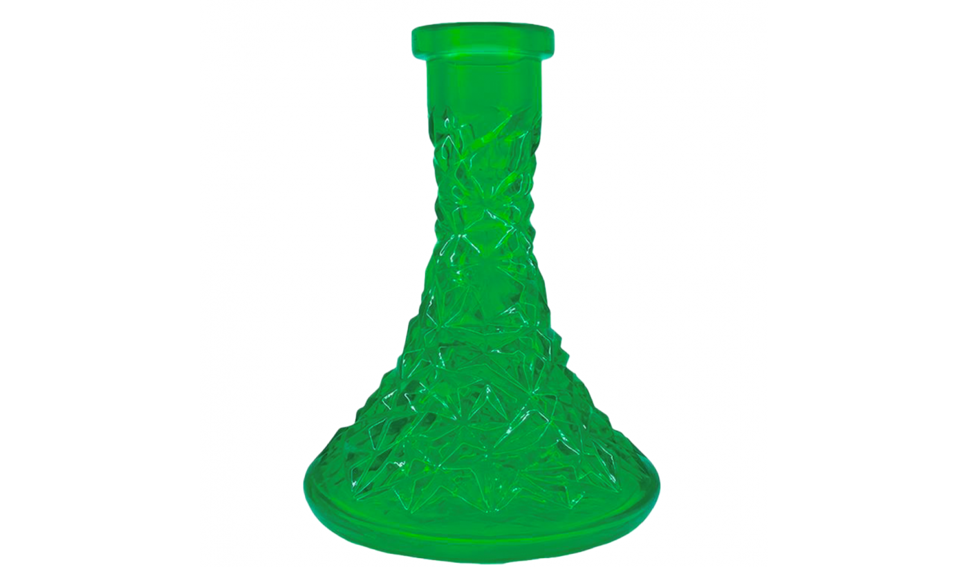 Shisha-Flasche Vessel Crystal (Smaragd)