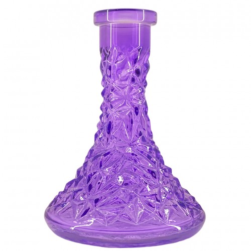 Vessel Crystal Hookah Flask (Purple)