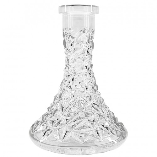 Flacon pour narguilé Vessel Crystal (Transparent)