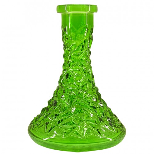 Vessel Crystal Hookah Flask (Green)