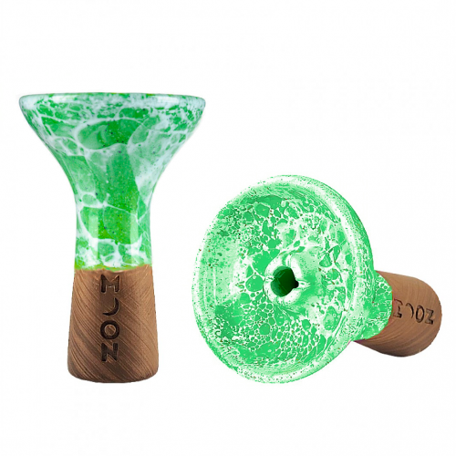 Moon Phunnel Shisha Bowl (Marble Green White)