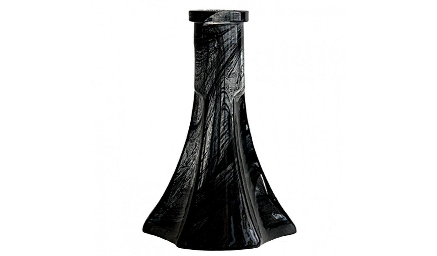 Vessel Rockets hookah Flask (Black Alabaster)