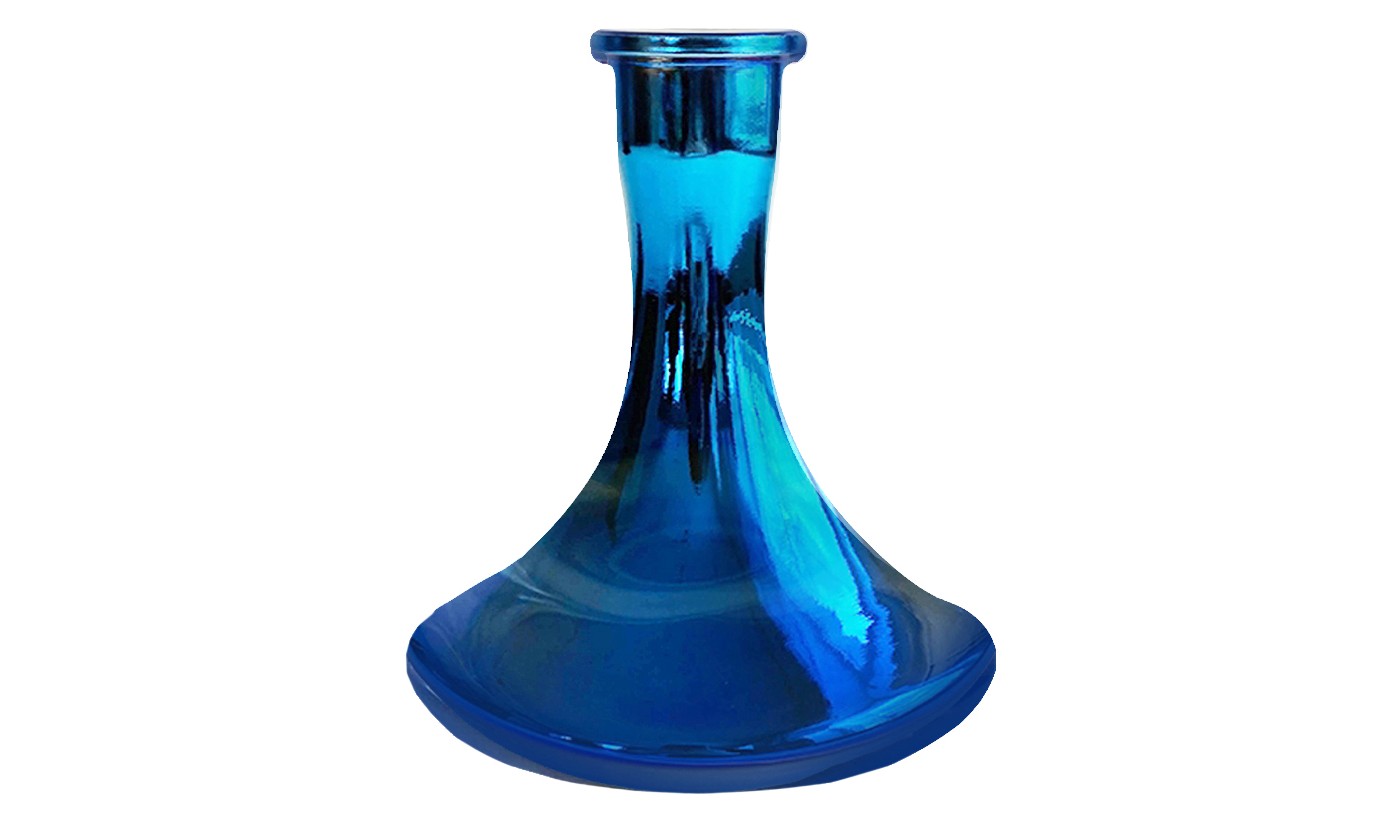 Shisha Flasche Vessel Handwerk Eco (Blauer Regenbogen)