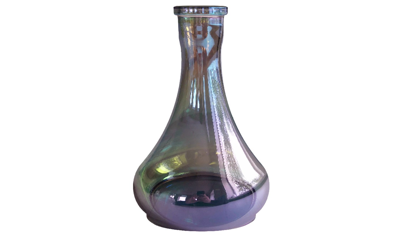 Shisha Flasche Vessel Drop (Grau Perlmutt)