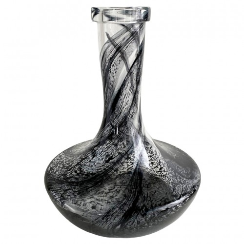 Shisha Flasche Vessel Sphere (Schwarz Alabaster)