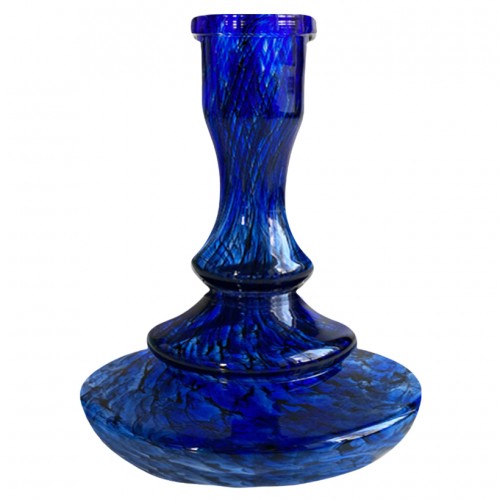 Flacon pour narguilé Vessel Tree (noir et bleu miette)