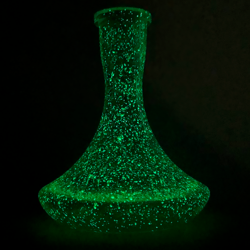 Vessel Craft Hookah Flask (Glowing Green)