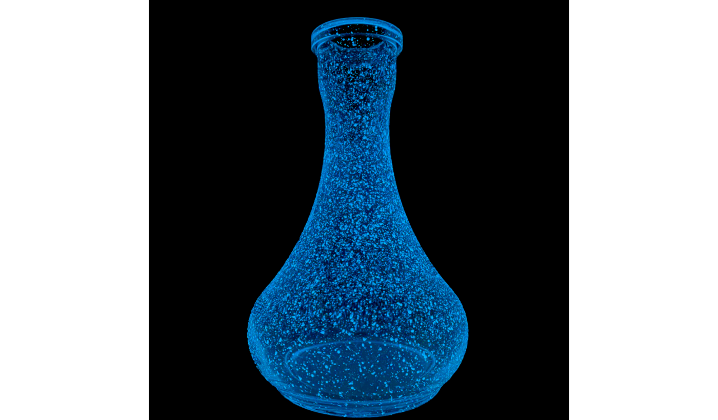Wasserpfeifenkolben Vessel Drop (Leuchtend blau) Wasserpfeifenkolben Vessel Drop (Leuchtend blau)
