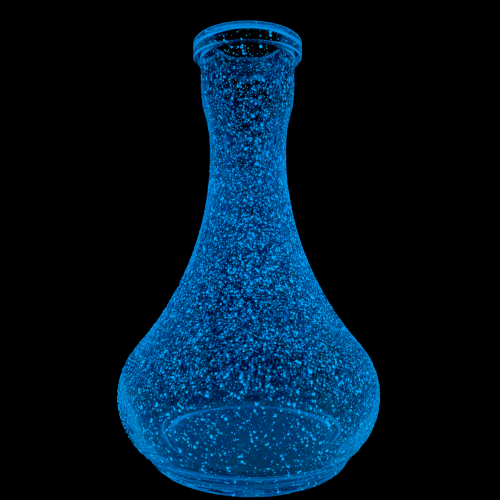 Wasserpfeifenkolben Vessel Drop (Leuchtend blau)