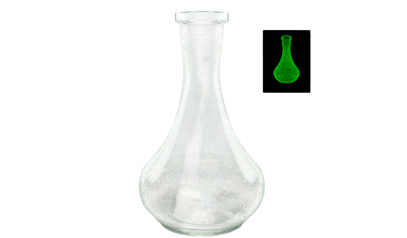 Vessel Drop Hookah Flask (Glowing Green)