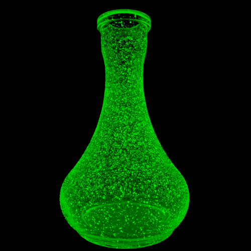 Wasserpfeifenkolben Vessel Drop (Leuchtendes Grün)