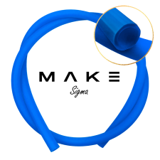 Шланг силиконовый Soft touch Make Hookah Sigma (Синий)