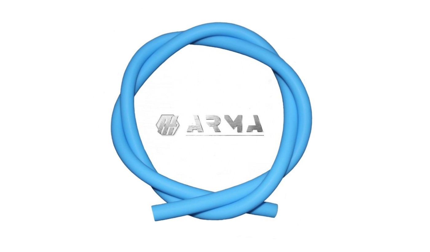 Soft touch ARMA silicone hose (Blue)