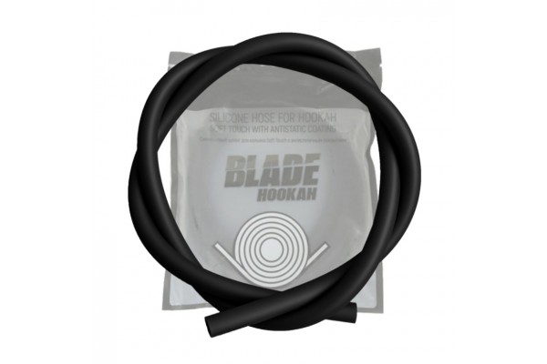 Silicone Hose Soft touch Blade Hookah (Black)