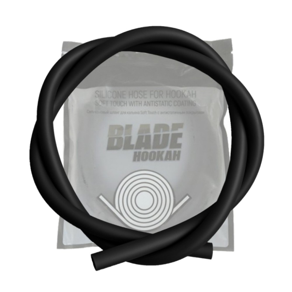 Шланг силиконовый Soft touch Blade Hookah (Черный)