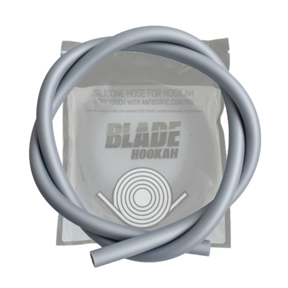 Шланг силиконовый Soft touch Blade Hookah (Серый)