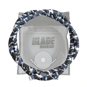 Шланг силиконовый Soft Touch Blade Hookah Military style (Синий)