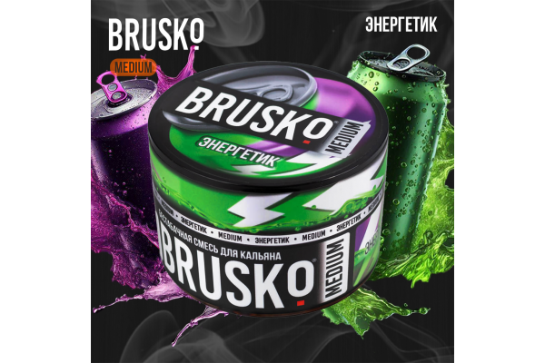 Hookah mix Brusko Medium "Energetik" 50 g