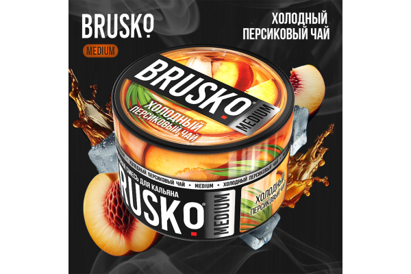 Hookah mix Brusko Medium "Feijoa with berries and passion fruit" 50 g