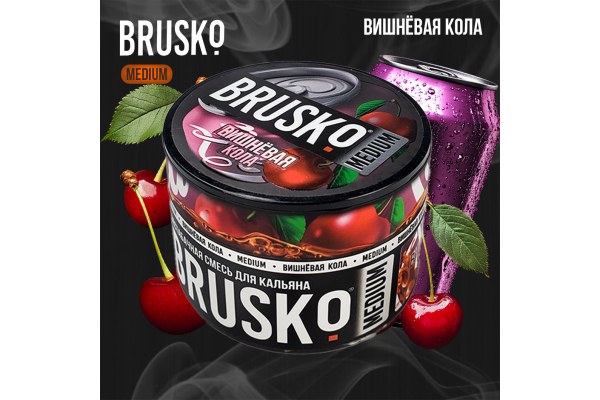 Wasserpfeifenmischung Brusko Medium "Kirschpfahl" 50 gr