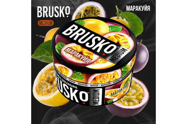Кальянная смесь Brusko Medium "Маракуйя" 50 гр