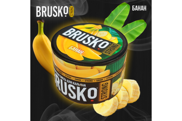 Hookah mix Brusko Strong "Banana" 50 g
